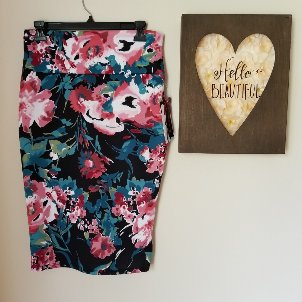 [Silhoutte nyc] Floral Pencil Skirt